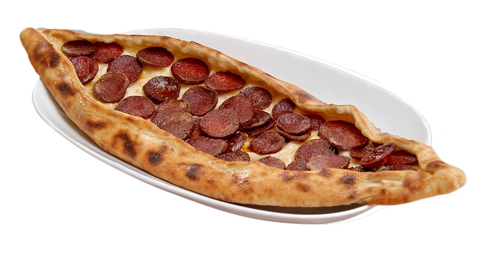 Kaşarlı Sucuklu Pide